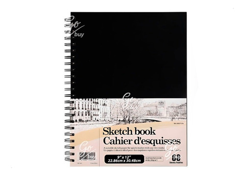 Cuaderno De Dibujo Sketchbook Libreta Dibujar Profesional