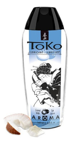 Lubricante Toko  Shunga 165ml Sabor Coco, Base Agua