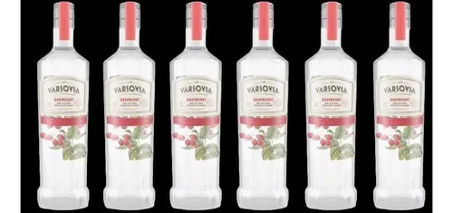 Vodka Varsovia Sabor Frambuesa Raspberry 750 Ml - Caja X6