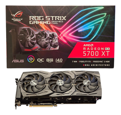 Asus Rog Strix Rx5700 Xt Gaming Oc Edition (Usado)