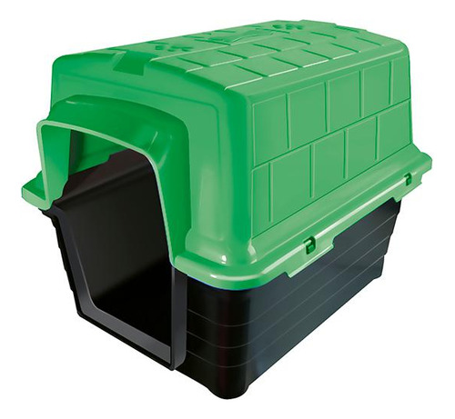 Casinha Plastica Furacaopet N1,0 (new) - Verde