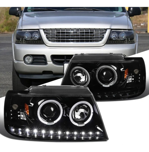 Par De Faros Led Ford Explorer 2002 2003 2004 2005 Negros