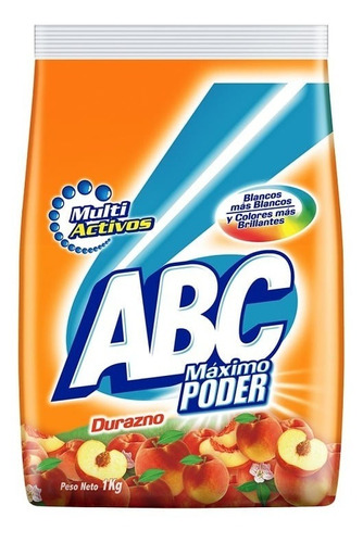Detergente Abc Durazno 1 Kg Caja - 3und