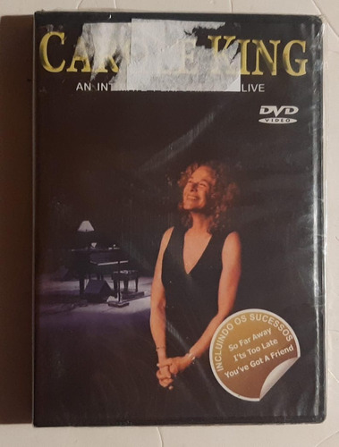 Carole King - An Intimate Performance Live - Dvd Nvo