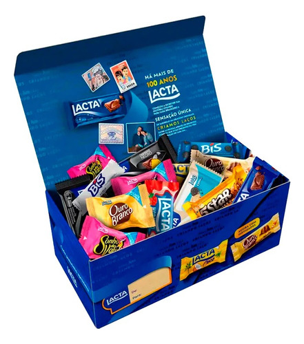 Nuevo! Bombones Lacta Favoritos Chocolate Bis Import Brasil