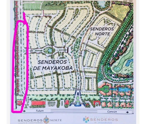 Terreno En Venta En Jardines De Ciudad Mayakoba