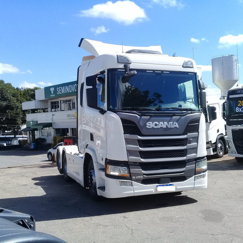 Scania R 450 6x2 2021 Completo Painel Tft