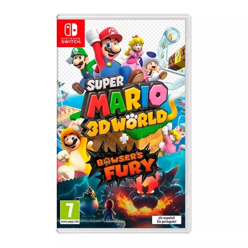 Jogo Super Mario 3d World + Bowsers Fury - Nintendo Switch