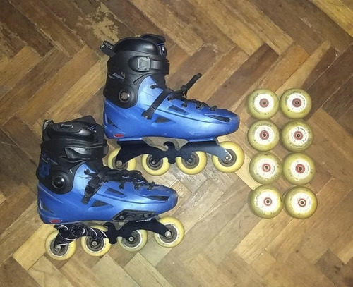 Patines Flying Eagle 4 X 80mm Talle 43 Mas Ocho Ruedas Lazer