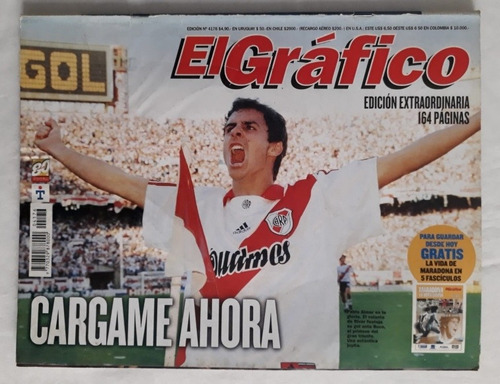 Revista El Grafico 4176 - River 2 Boca 0 1999 Fs