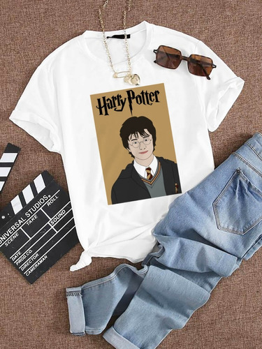 Plantilla Para Sublimar Remera Harry Potter