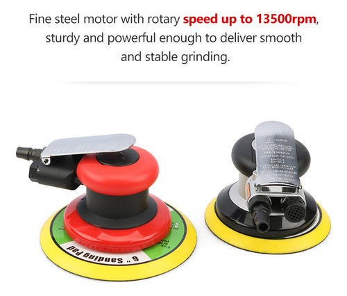 Sander Air Sander Sander Palm Pulisher Lijadora Neumática