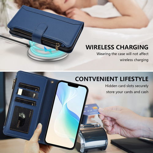 Funda De Piel Tipo Cartera Con Ranura Para Samsung Galaxy A55 A35 A25 A15 A05