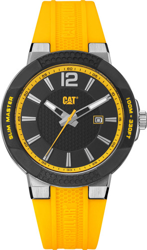 Cat Reloj Shock Slim Para Hombre, Caja De 1.713 In, Visualiz