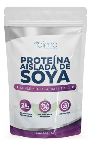 1 Kg Proteína Aislada De Soya 90 %