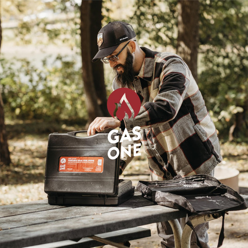 Estufa Portátil De Doble Combustible Para Camping Gas One