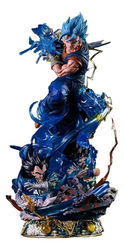 Lámpara Figura Dragón Ball Z Vegetto Goku Vegeta 45 Cm