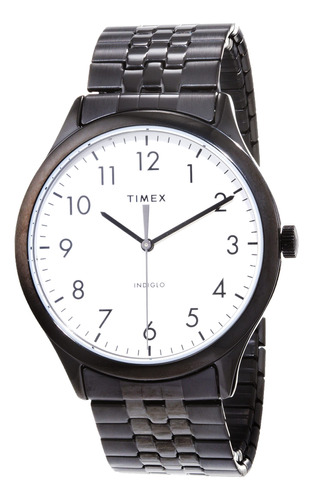 Timex Easy Reader - Reloj De 1.575 In Para Hombre, Negro -,.