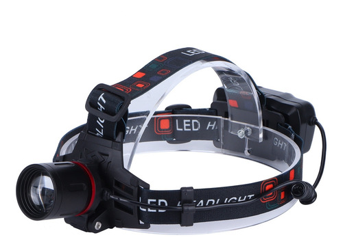 Linterna Frontal Led, Luz Verde, Impermeable, Carga Usb