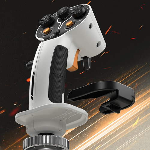 Thrustmaster Sol-r1 Flightstick Space Flight Simulation Cor Branco