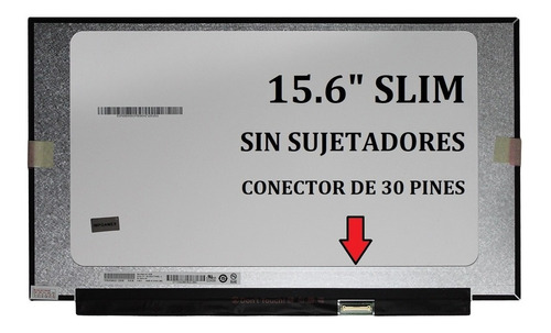 Pantalla 15.6 Slim 30 Pin Lenovo L340 B156xtn08.1 Hw0a Hw0b