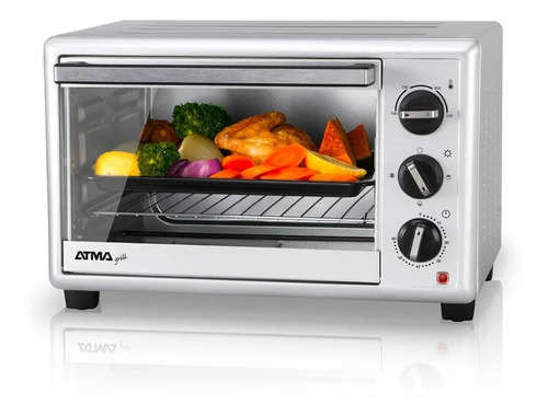 Horno Eléctrico Atma 23 Lts Hg2310e 23lts 1380w Pce 