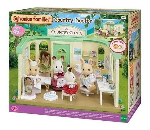 Sylvanian Families Clinica Rural Y Muebles 5096 Original Edu