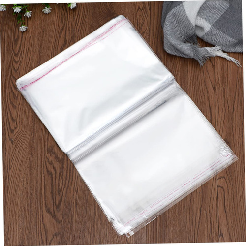 Bolsa Tipo Celofán 35x45 Cm Con Adhesivo, Pack 100 Unidades