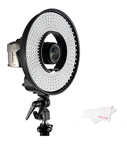 Falcon Eye Dvr-300dvc Dimmable 300-led Anillo Panel Luz