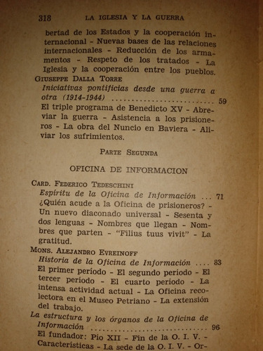 La Iglesia Y La Guerra Documentos Del Vaticano 1945 E11 | MercadoLibre La Iglesia Y La Guerra Documentos Del Vaticano 1945 E11 | MercadoLibre
