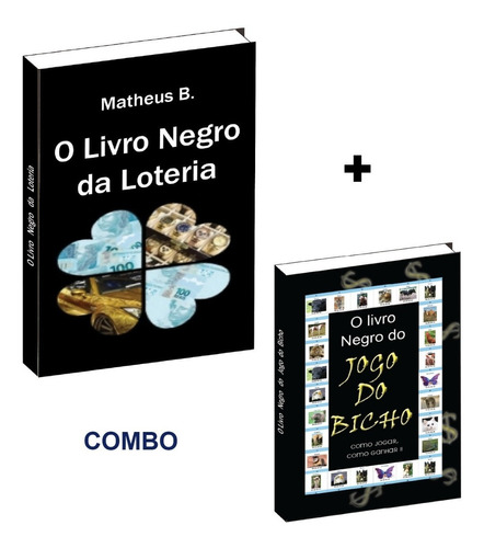 O Livro Negro Da Loteria + Livro Do Jogo Do Bicho