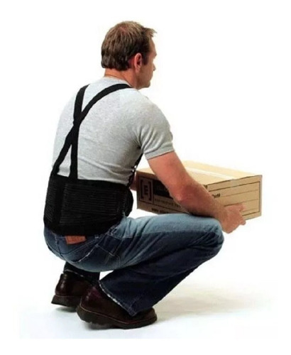 Imagem 2 de 3 de Cinta Abdominal Lombar Com Suspensório Ortocenter