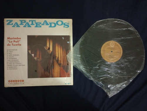 Lp Vinil Marimba La Poli De Tuxtla - Zapateados (Usado)