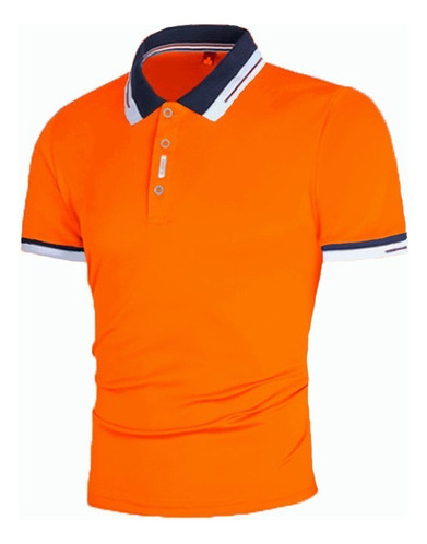 Nueva Camiseta Polo De Hombre Casual Deportes Calidad Moda