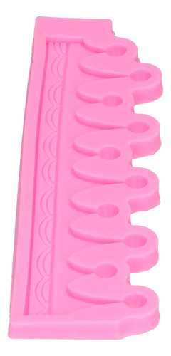 Molde Tridimensional Con Forma De Corona Para Fondant, Choco