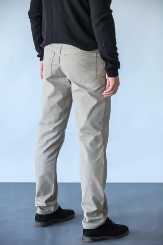 Pantalon de gabardina de vestir best sale