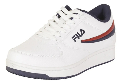 Tenis Fila Hombre Blanco Alow White Navy 1cm00551125 | Envío gratis