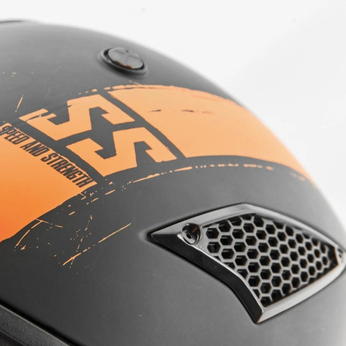 Casco Speed & Strength Ss2400 Tough Nails Blanco Para Moto