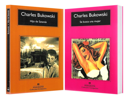 Hijo De Satanás + Se Busca Una Mujer Pack 2 Libros Bukowski