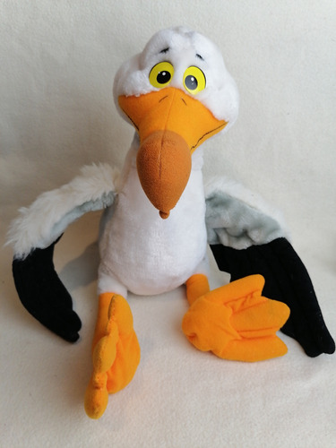 Peluche Original Scuttle Gaviota La Sirenita Disney Vintage 