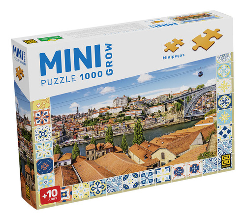 Puzzle 1000 Peças Cidade Do Porto