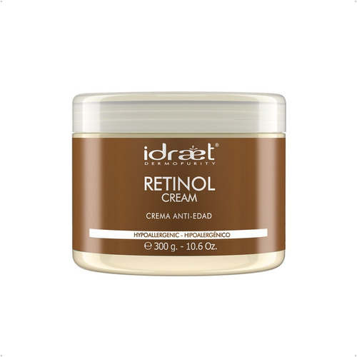 Crema Anti Edad Idraet Retinol Cream 300g Tipo de piel Todo tipo de piel