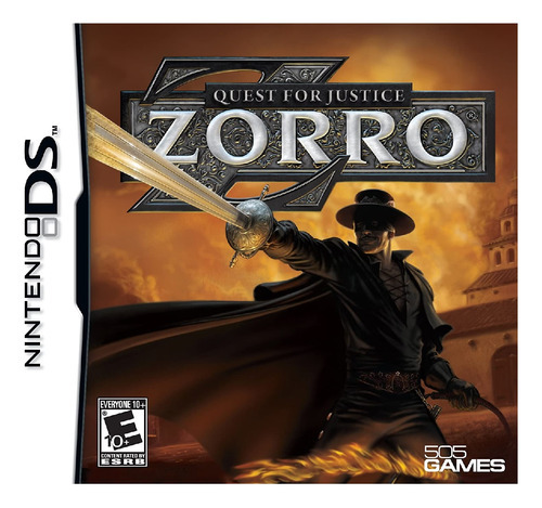 Jogo Zorro Quest For Justice Para Nintendo Ds Midia Fisica