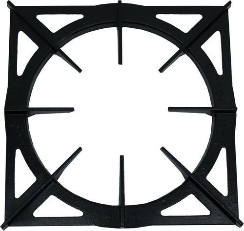 Fogao Industrial 1 Boca Bp 40x40 Queimador Duplo Reforçado Grafite