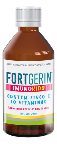 Suplemento Alimentar Magfix Cálcio Kids - 240ml - La San Day Sabor Frutas Vermelhas