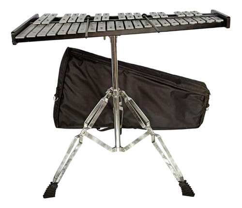 Glockenspiel Profesional De 37 Notas Con Soporte Y Estuche