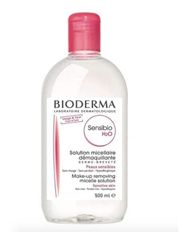 Agua Micelar Bioderma Sensibio H2o  500ml