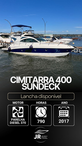 Cimitarra 400 Sundeck 2017 Parelha D6 Diesel Agaua D0ce