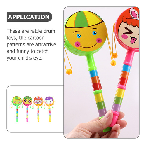 Juguetes De Sonajero Para Niños Pequeños, 4 Unidades, Juguet