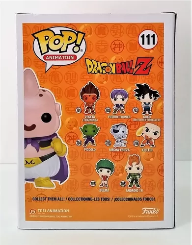 Boneco Funko Dragon Ball Z Majin Boo Buu 111 Pop Animation